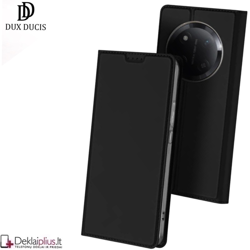 Dux Ducis Skin Pro dirbtinės odos dėklas - juodas (Huawei Honor Magic 7 Lite) Dux Ducis Skin Pro dirbtinės odos dėklas - juodas (Huawei Honor Magic 7 Lite)